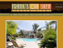 Tablet Screenshot of franksonsheacondos.com